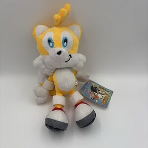 Vintage Kid Galaxy Brand 9” Sonic Hedgehog  X Tails Plush Toy